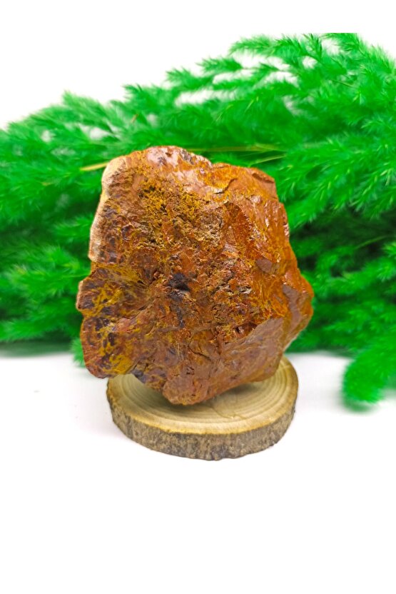 KIRMIZI JASPER ARİZONA KAYAÇ  (SERTİFİKALI)(480 GRAM)