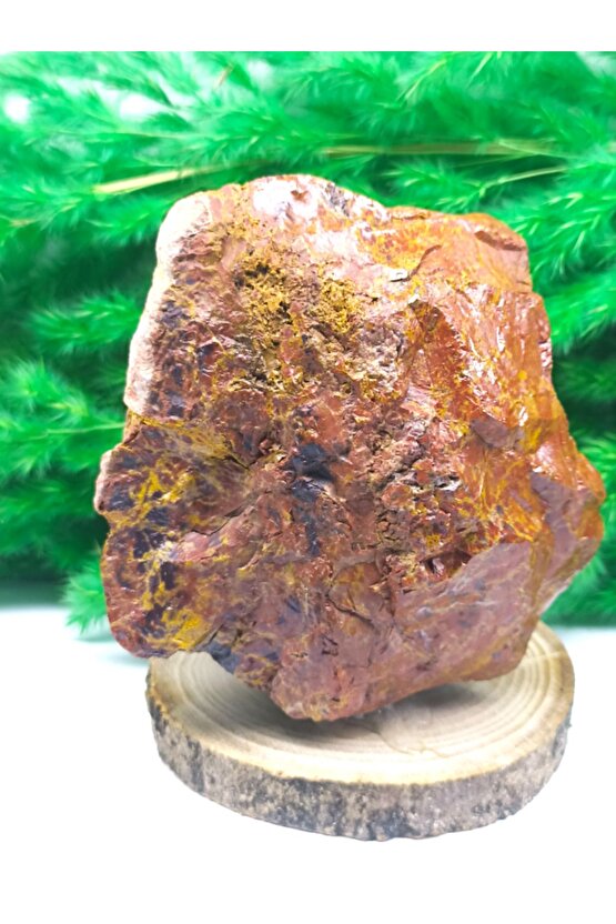 KIRMIZI JASPER ARİZONA KAYAÇ  (SERTİFİKALI)(480 GRAM)