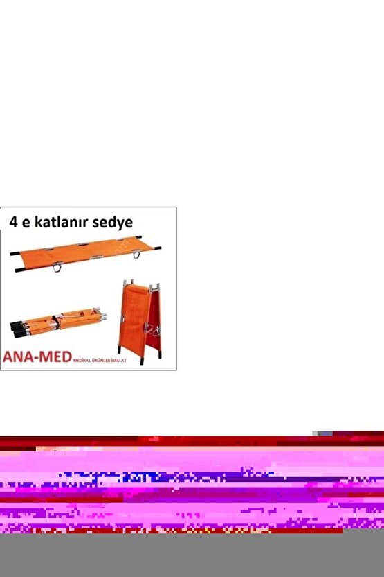 Portatif Sedye 4 e Katlanır