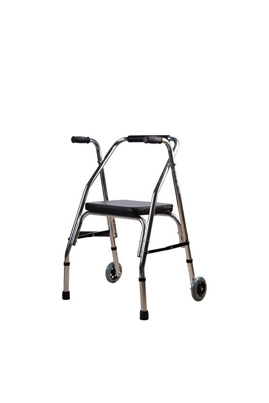 Pulsemed Ky914L-5 Walker Tekerlekli Oturma Aparatlı Yürüteç