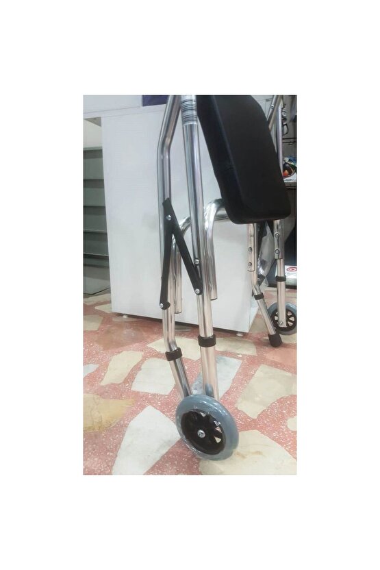 Pulsemed Ky914L-5 Walker Tekerlekli Oturma Aparatlı Yürüteç