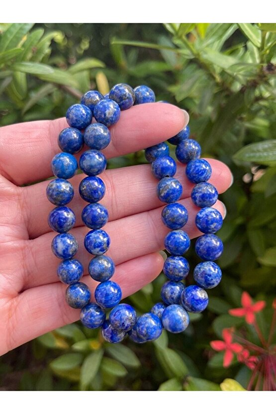 Doğal Lapis Lazuli Taşı Bileklik 8MM