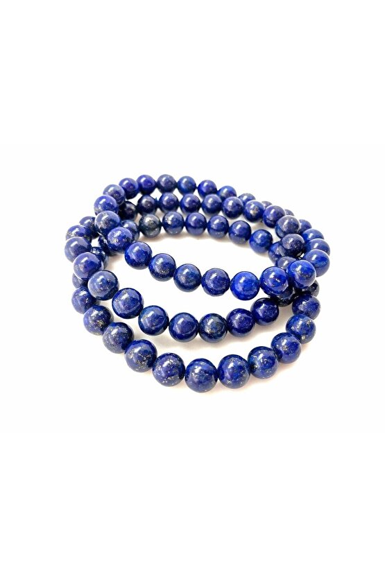 Doğal Lapis Lazuli Taşı Bileklik 8MM