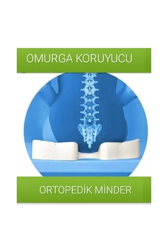 Kuyruk Sokumu Korumalı Minder Visco Coccyx Oturma Minderi