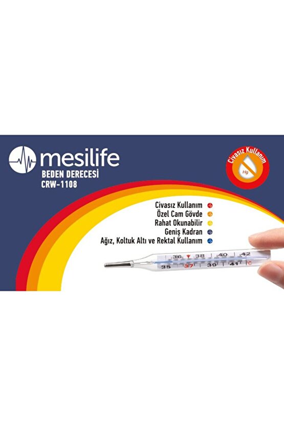 Mesilife – CRW1108 Civa İçermeyen Ateş Ölçer