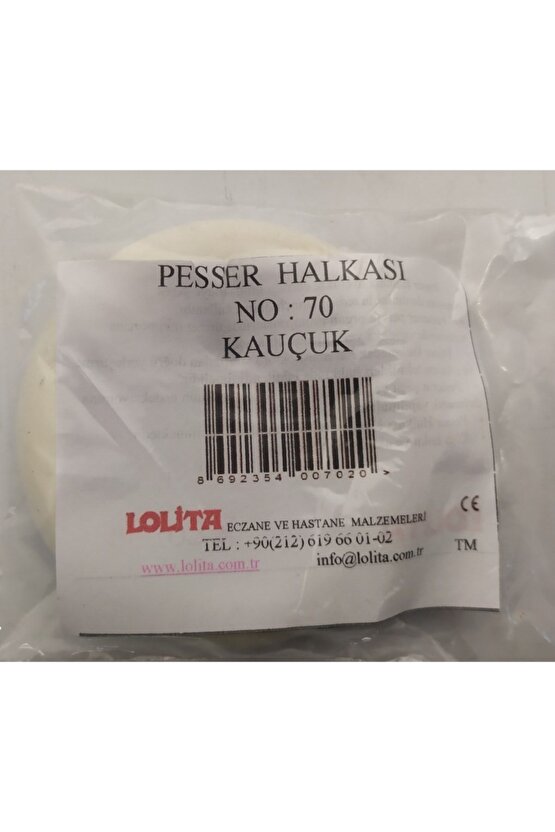 Lolab ( Lolita ) Kauçuk Pesser Halkası No: 70