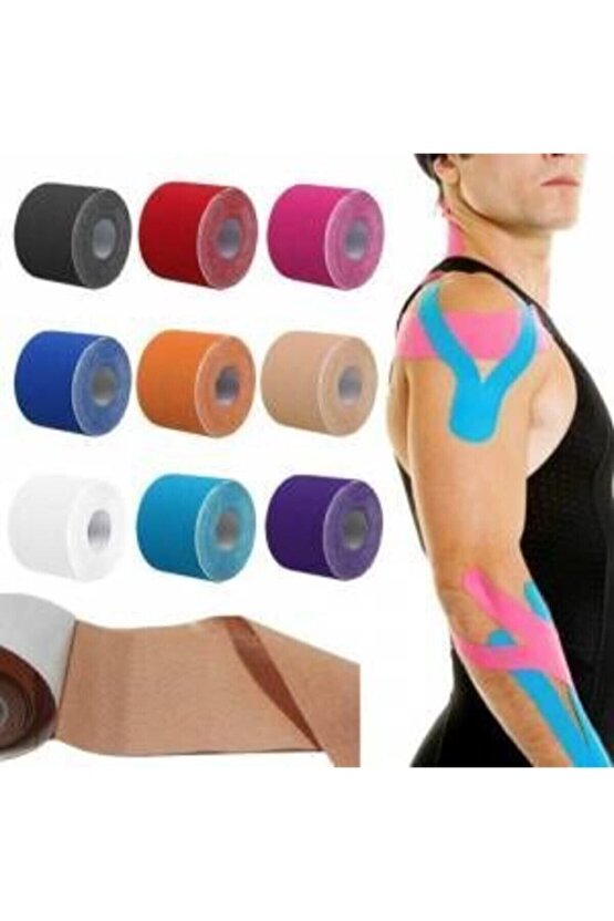 Ağrı Bandı - Sport Tape Bant - Sporcu Bandı - Ağrı Bandı 5cmx5m