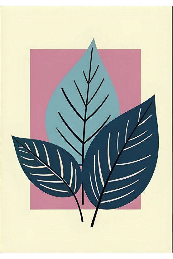 Matisse - Sanat - Soyut - Doğa - Ev - Yaşam ( 2 Li Çerçevesiz ) Poster - Afiş - Tablo NNHT636