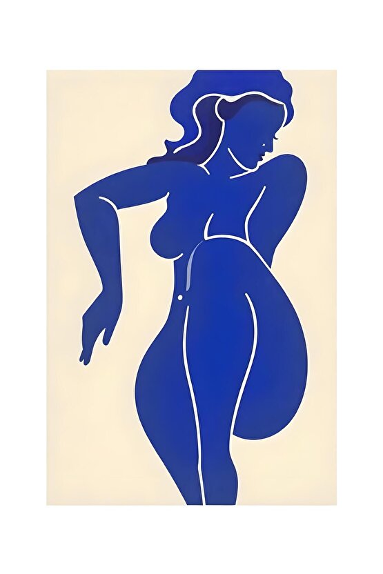 Matisse - Sanat - Soyut - Doğa - Ev - Yaşam ( 2 Li Çerçevesiz ) Poster - Afiş - Tablo NNHT722