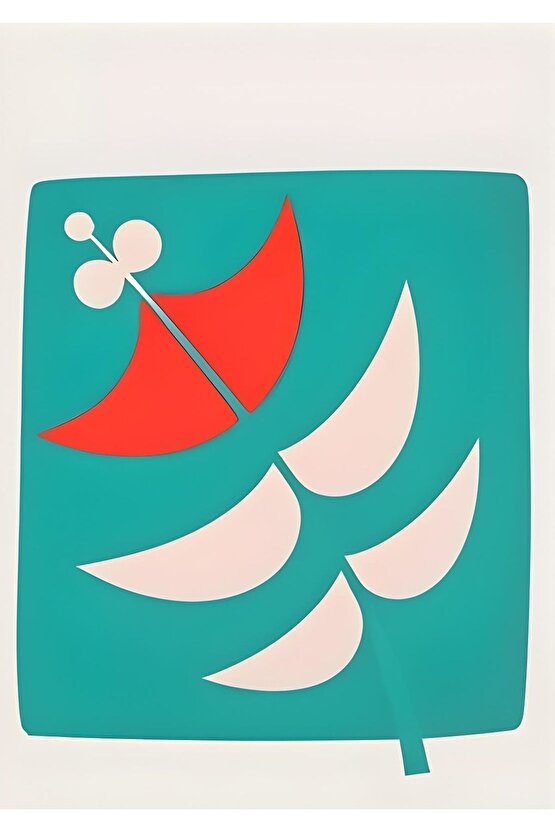 Matisse - Sanat - Soyut - Doğa - Ev - Yaşam ( 2 Li Çerçevesiz ) Poster - Afiş - Tablo NNHT101