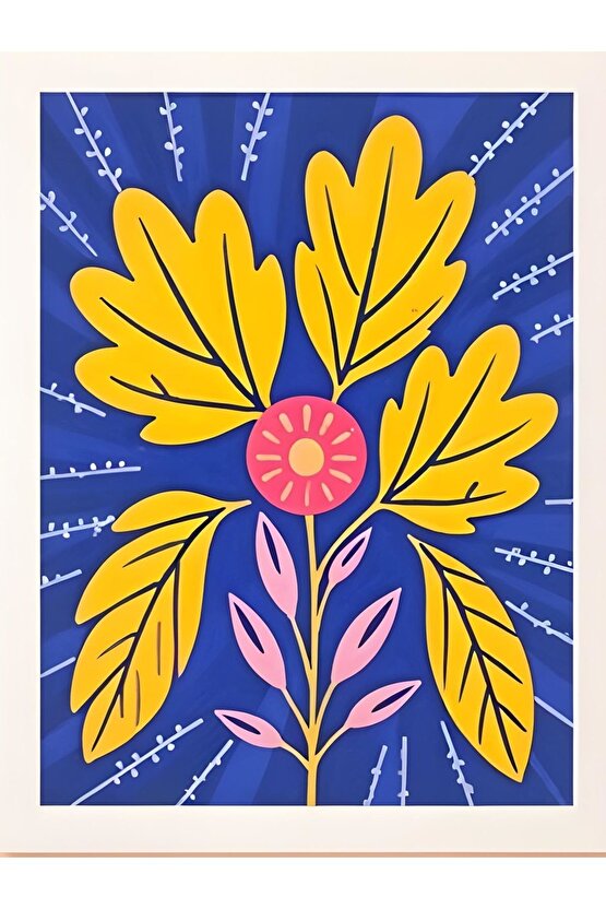 Matisse - Sanat - Soyut - Doğa - Ev - Yaşam ( 2 Li Çerçevesiz ) Poster - Afiş - Tablo NNHT308