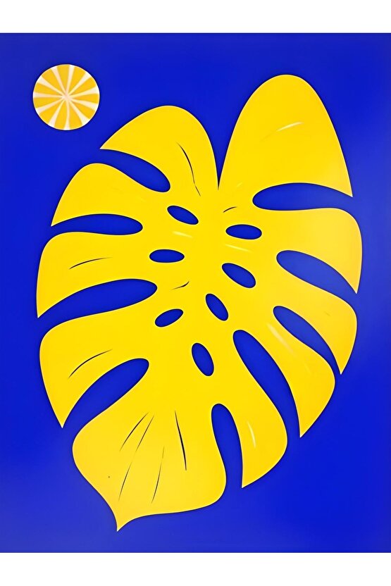 Matisse - Sanat - Soyut - Doğa - Yaşam ( Tekli Çerçevesiz ) Poster - Afiş - Tablo MKKM1772