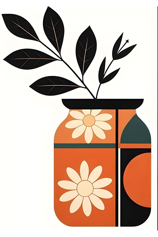 Matisse - Boho - Art Deco - Soyut - Doğa ( 3 lü Çerçevesiz ) Poster - Afiş - Tablo KR2C00185