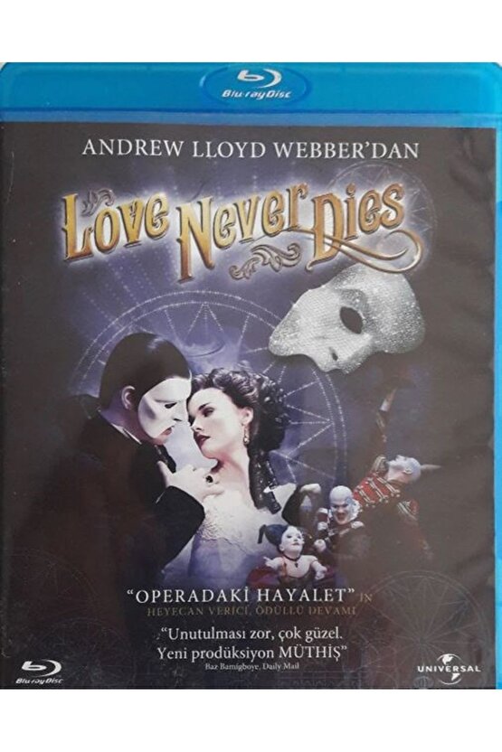 Love Never Dies ( Blu-Ray Disc ) Türkçe Altyazı