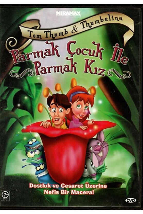 Parmak Çocuk ile Parmak Kız ( DVD ) Türkçe Dublaj + Altyazı