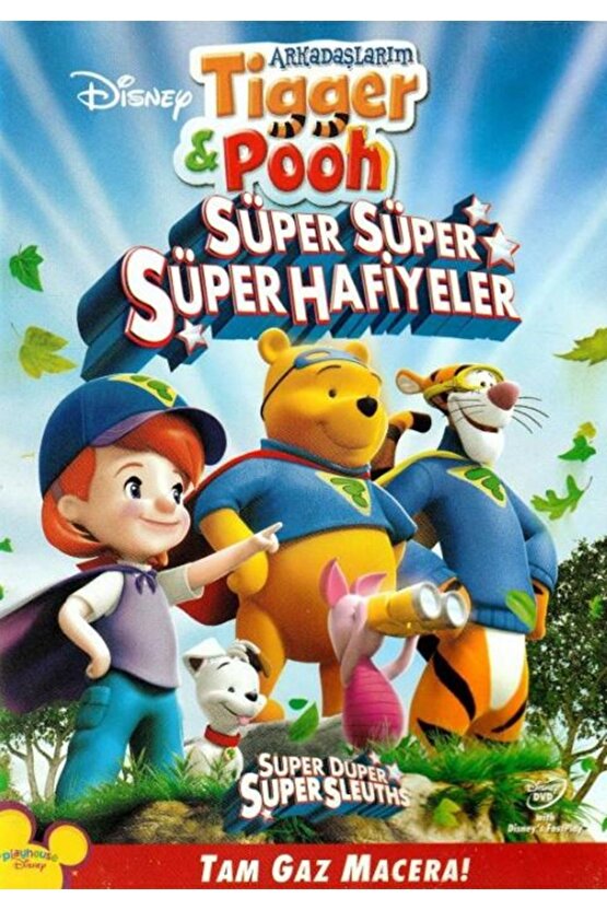 Tiger ve Pooh Süper Süper Süper Hafiyeler ( DVD ) Türkçe Dublaj + Altyazı