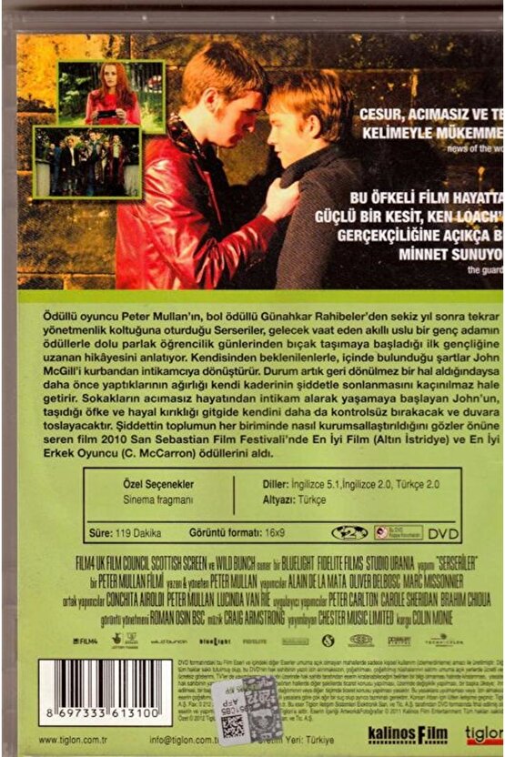 Serseriler ( Neds ) DVD Türkçe Dublaj + Altyazı