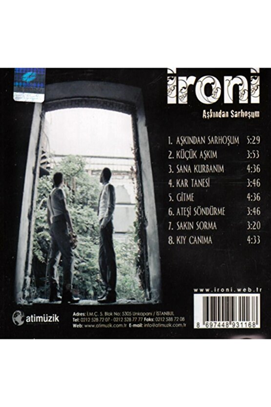 İroni - Aşkından Sarhoşum (CD)