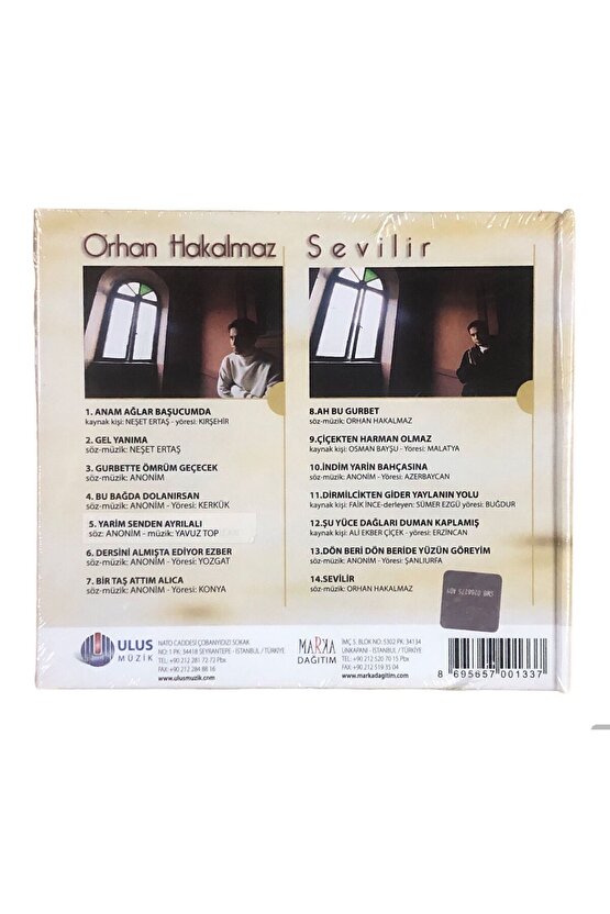 Orhan Hakalmaz - Sevilir CD