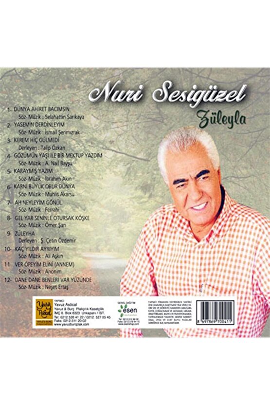 Nuri Sesigüzel - Züleyla - CD