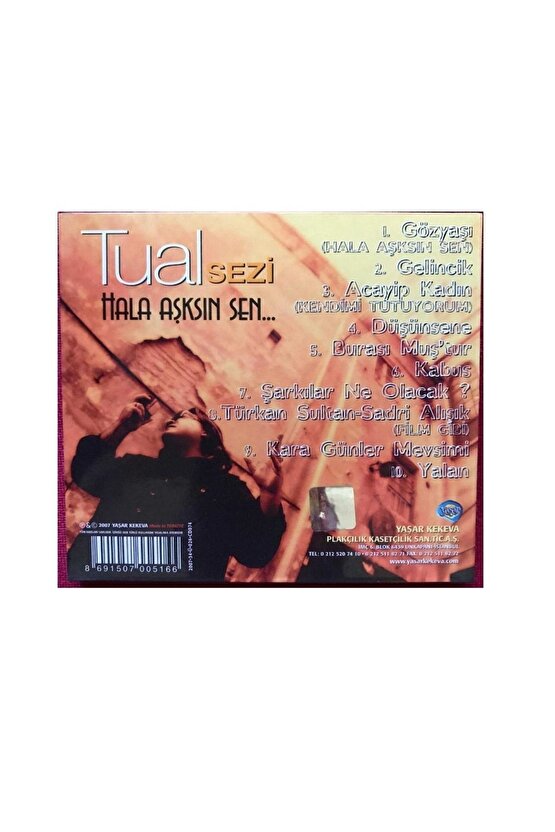 Tual – Sezi - Hala Aşksın Sen ( Cd )