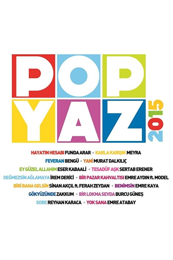 GNL Entertainment  ( Pop Yaz 2015 ) CD