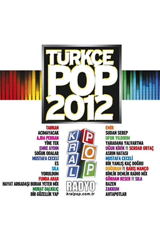 Kral Pop 2012 ( Türkçe Pop 2012 ) CD