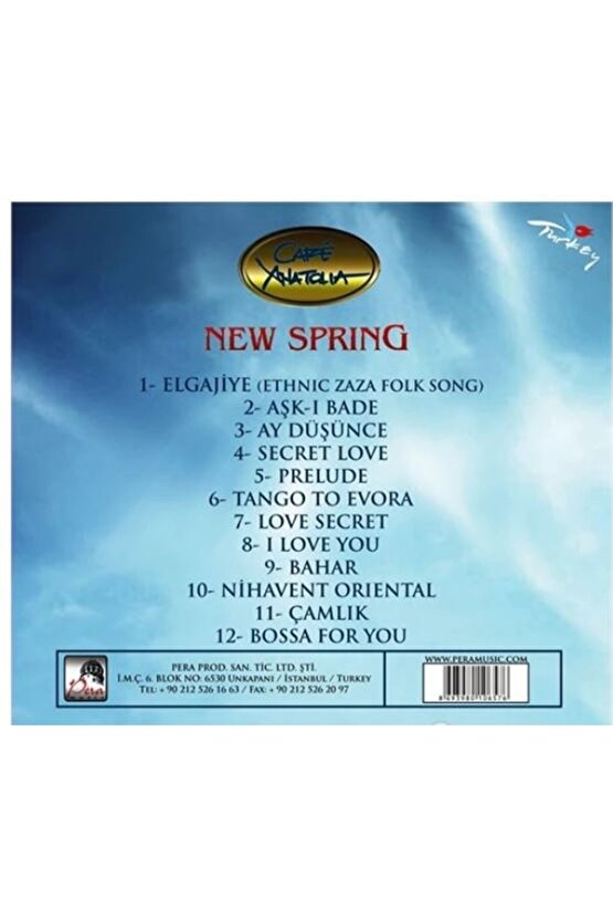 Cafe Anatolia - New Spring ( CD )