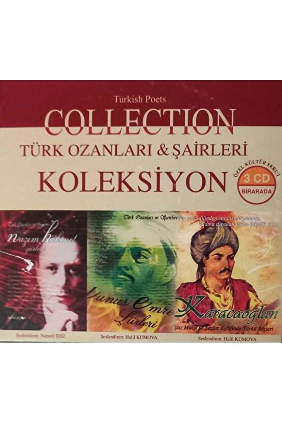 Koleksiyon - Türk Ozanları & Şairleri ( 3 CD )