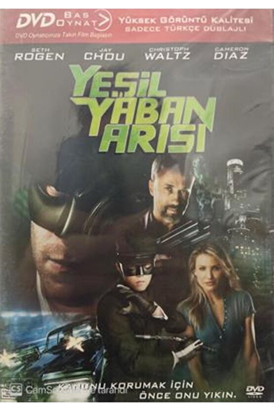 Dvd - Yeşil Yaban Arısı (green Hornet) *bas Oynat Dvd*