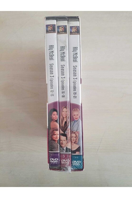 Ally Mcbeal - Sezon3 Bölüm2-dvd Set - Türkçe Dublaj Ve Altyazı Yoktur !!!