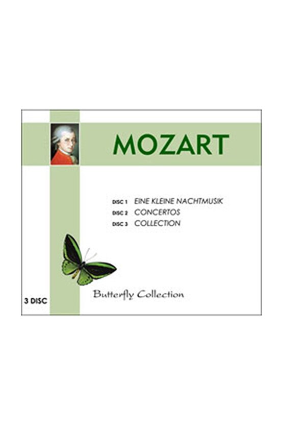 Cd- Mozart (3 Cd Box Set) Wolfgang Amadeus Mozart