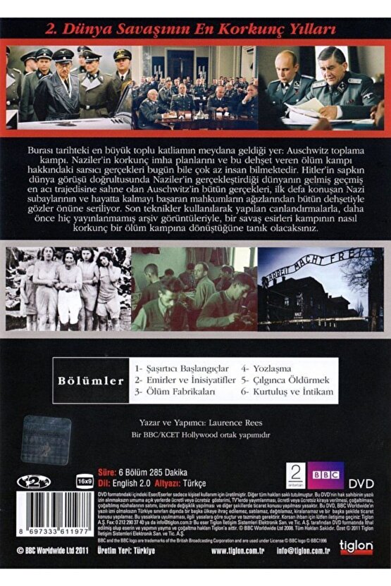 Naziler Ve son Çözüm Ölüm Kampı - Auschwitz The Nazis & Final Solution - Dvd