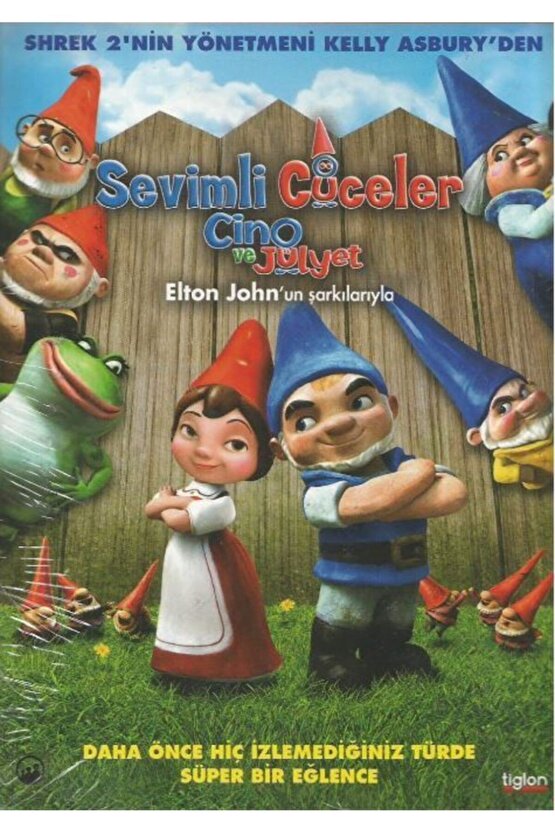 Gnomeo & Juliette (sevimli Cüceler Cino Ve Jülyet) Dvd