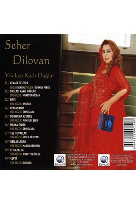 Seher Dilovan (yıkılası Karlı Dağlar) Cd