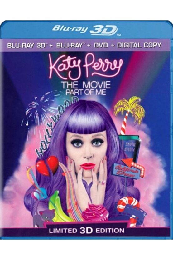 Katy Perry: Part Of Me (3d+2d Blu-ray Disc) 2 Diskli Versiyon