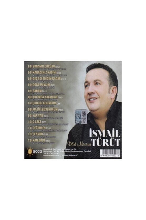 Ismail Türüt Dört Mevsim  Cd