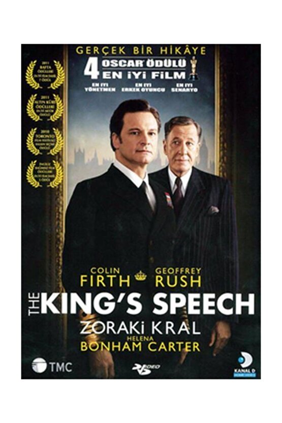 Dvd Zoraki Kral Kıngs Speech