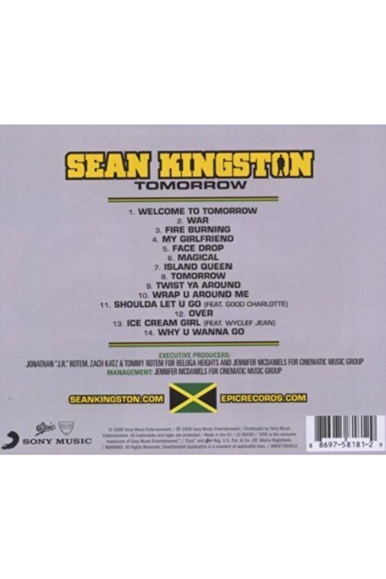 Sean Kingston - Tomorrow Cd