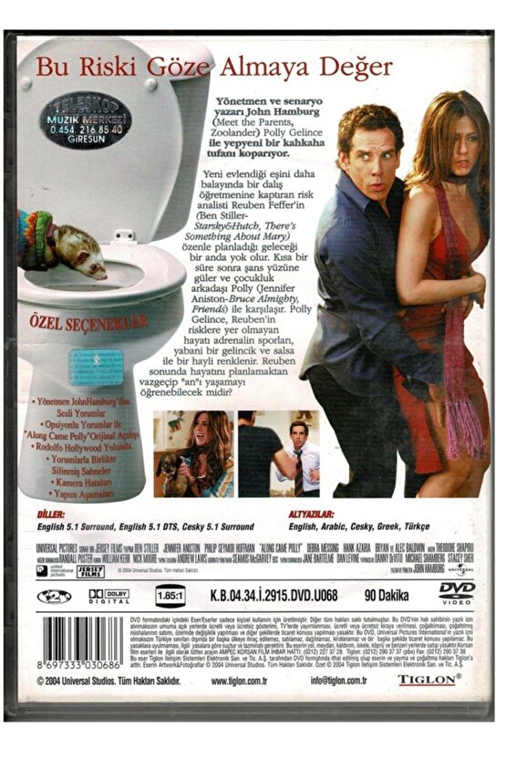 Along Came Polly - Polly Gelince Dvd Film Dvd201