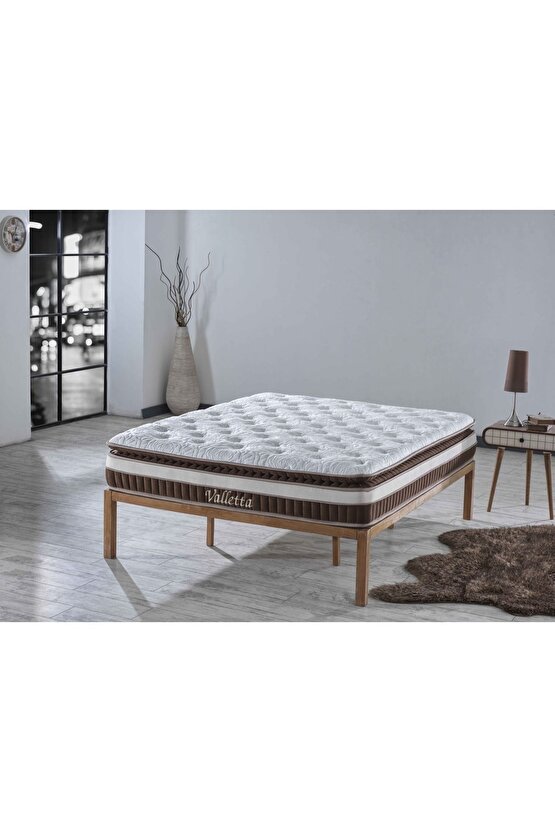 Valleta Full Ortopedik Pedli Yatak & Pocket Yaylı Comfort Yatak