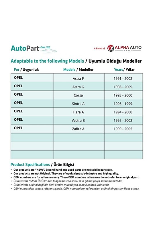 Opel Tigra A,vectra B,zafira A Için Vites Topuzu