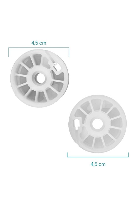 Renault Megane 2,laguna 2,scenic 2 Için Arka Cam Kriko Makarası-sağ-sol-set