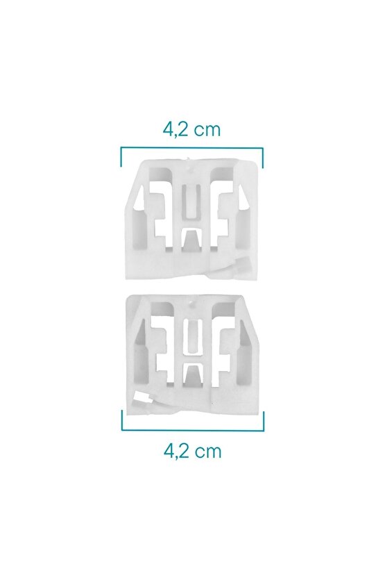 Skoda Octavia Için Arka Cam Kriko Plastiği -sağ-sol-set