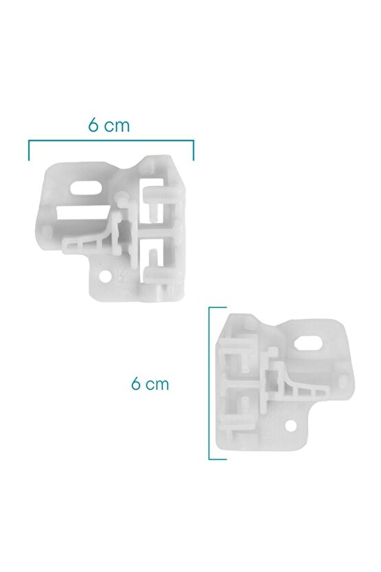 Bmw X5 Serisi E53 Için Ön Cam Kriko Plastiği -sağ-sol-set