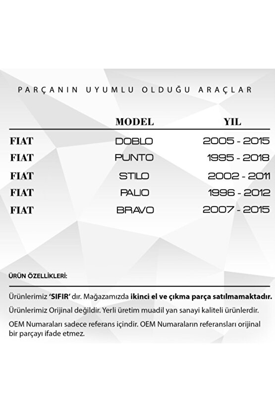 Fiat Için Debriyaj Mil Burcu -üst-