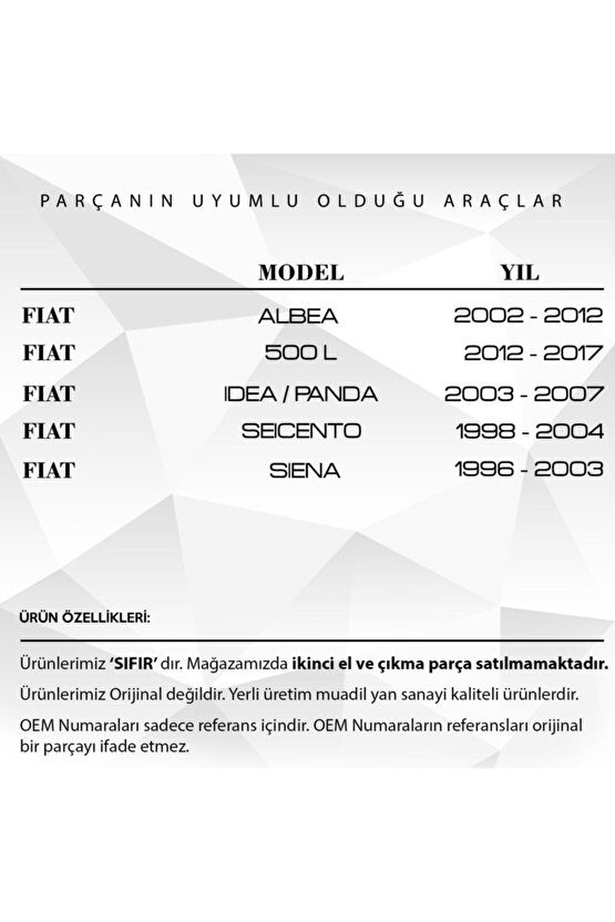 Fiat Için Debriyaj Mil Burcu -üst-