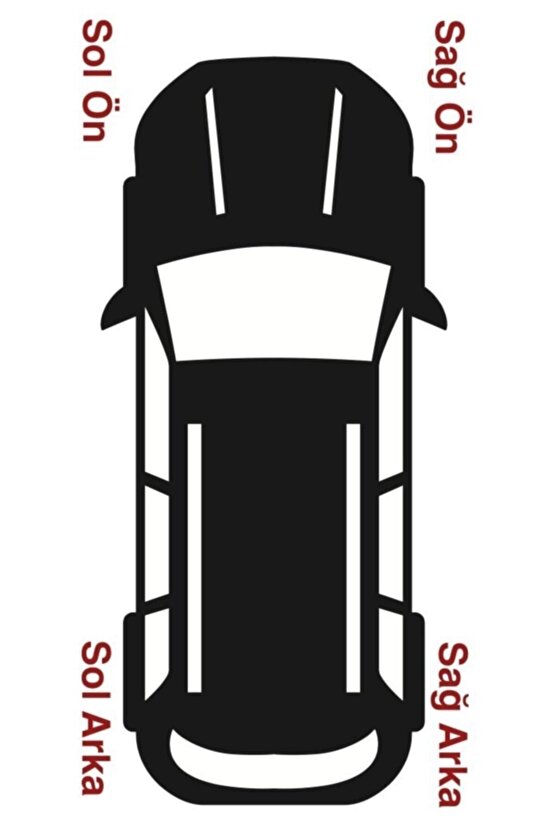 Transporter T5 T6 T7 Için Kol Dayama Kolçak Burcu Demiri Sağ-sol Set