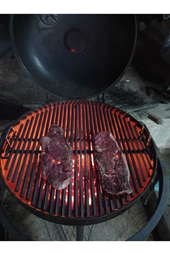 54,5 Cm Yuvarlak Daire Döküm Küre Mangal Izgarası Blooma,weber,grillstar,robust Mangallarına Uygun