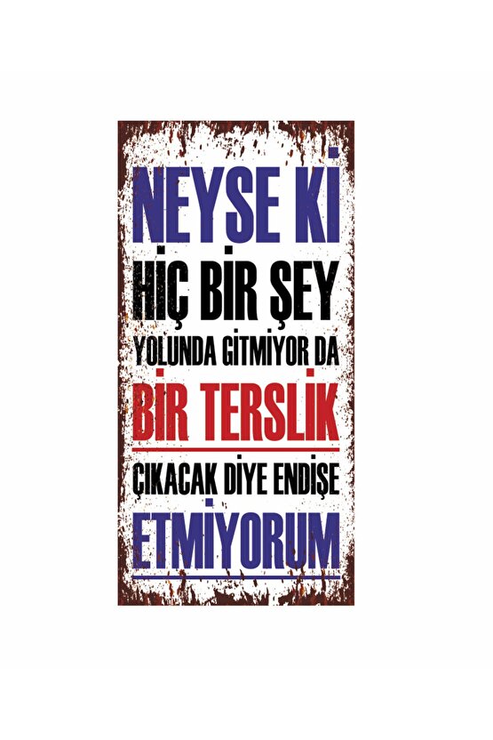 kamyon arkası sözler komik sözler duvar yazıları ev dekorasyon tablo mini retro ahşap poster